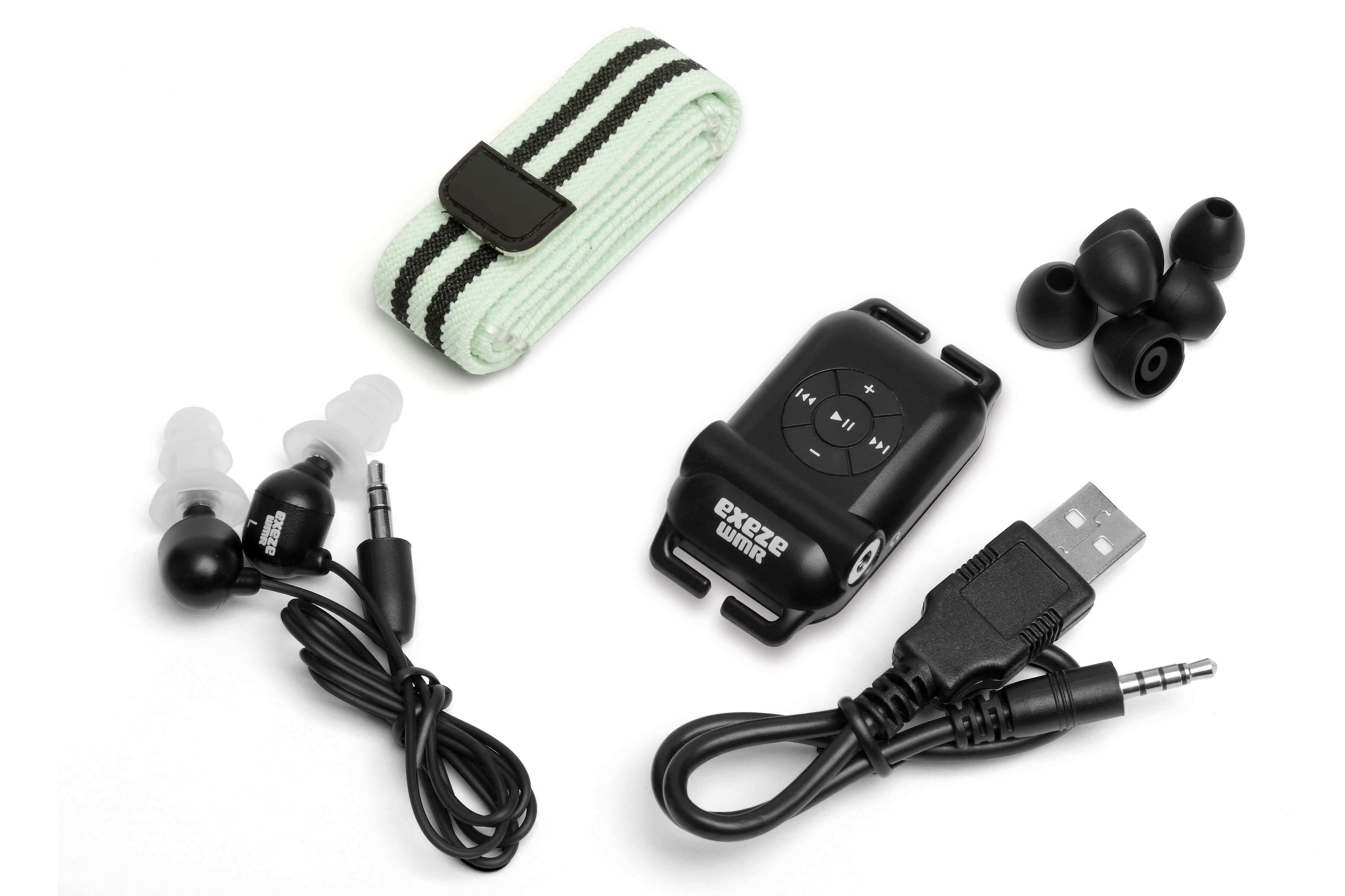 Exeze WMR Reproductor MP3 a prueba de agua (2Gen)