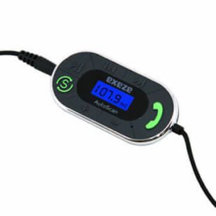 Exeze Pico Talk Chrome - Universal Car Handsfree and FM Transmitter